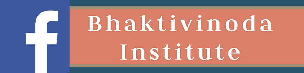 Bhaktivinoda Institute Facebook Page